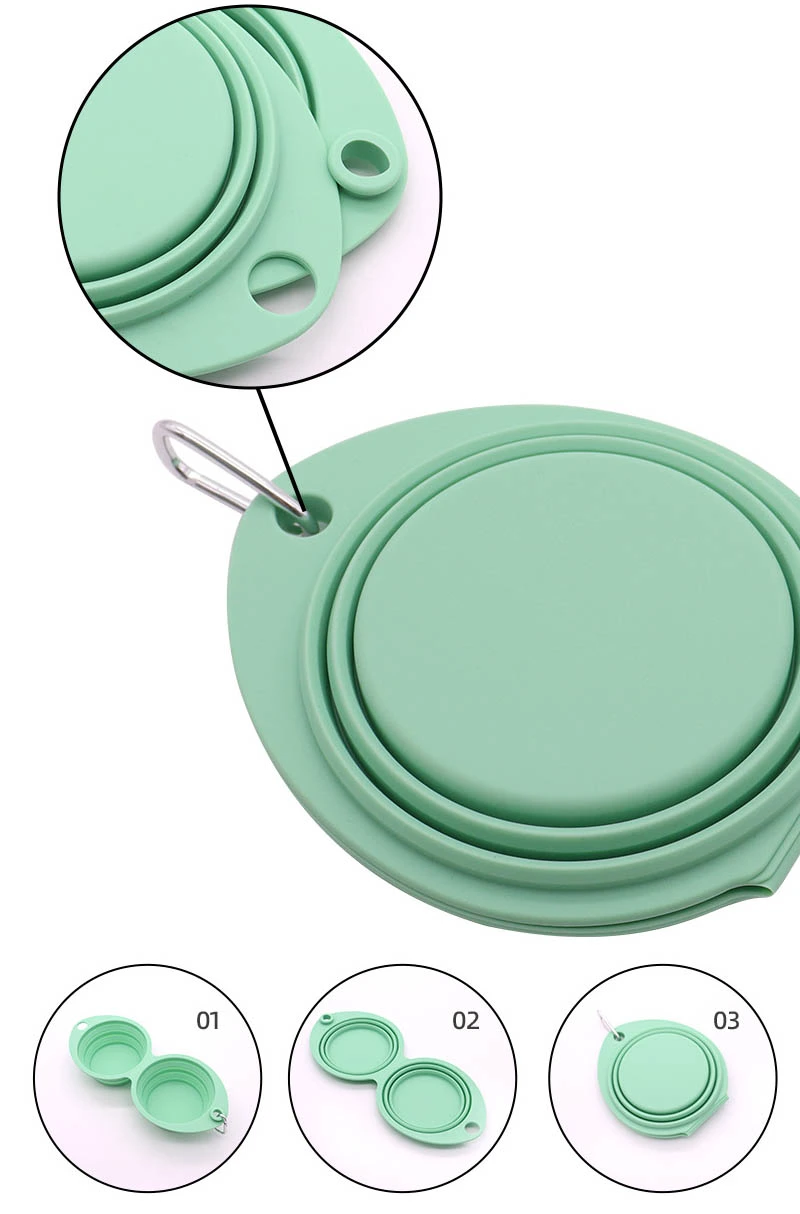 foldable dog bowl